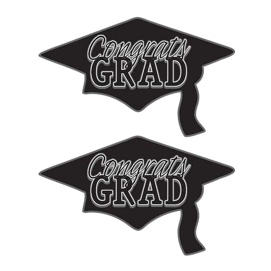 Beistle 22" x 37" Congrats Grad Cutouts